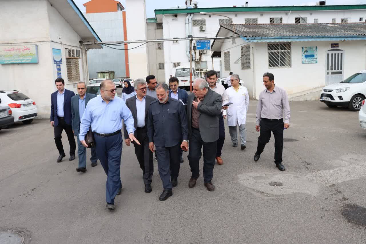 در پی بازدید سرزده بازرس کل استان گیلان صورت پذیرفت : رفع مشکلات بیمارستان شفاء طی یک ماه آینده